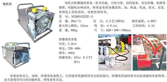 a8防爆输转工具有很多种，水轮