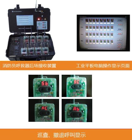 TX-16型消防员呼救器后场接收装